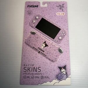Razer Skins Nintendo Switch Lite Kuromi Sanrio Vinyl Wrap Target Exclusive New
